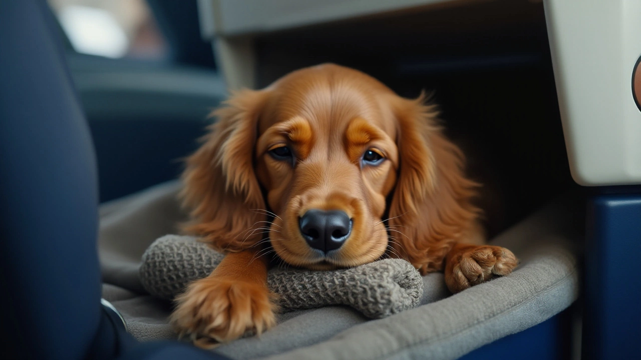 Keeping Your Dog Calm During the Flight