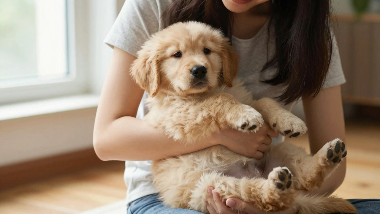 Should You Hold Your Puppy Like a Baby? What Veterinarians Really Say