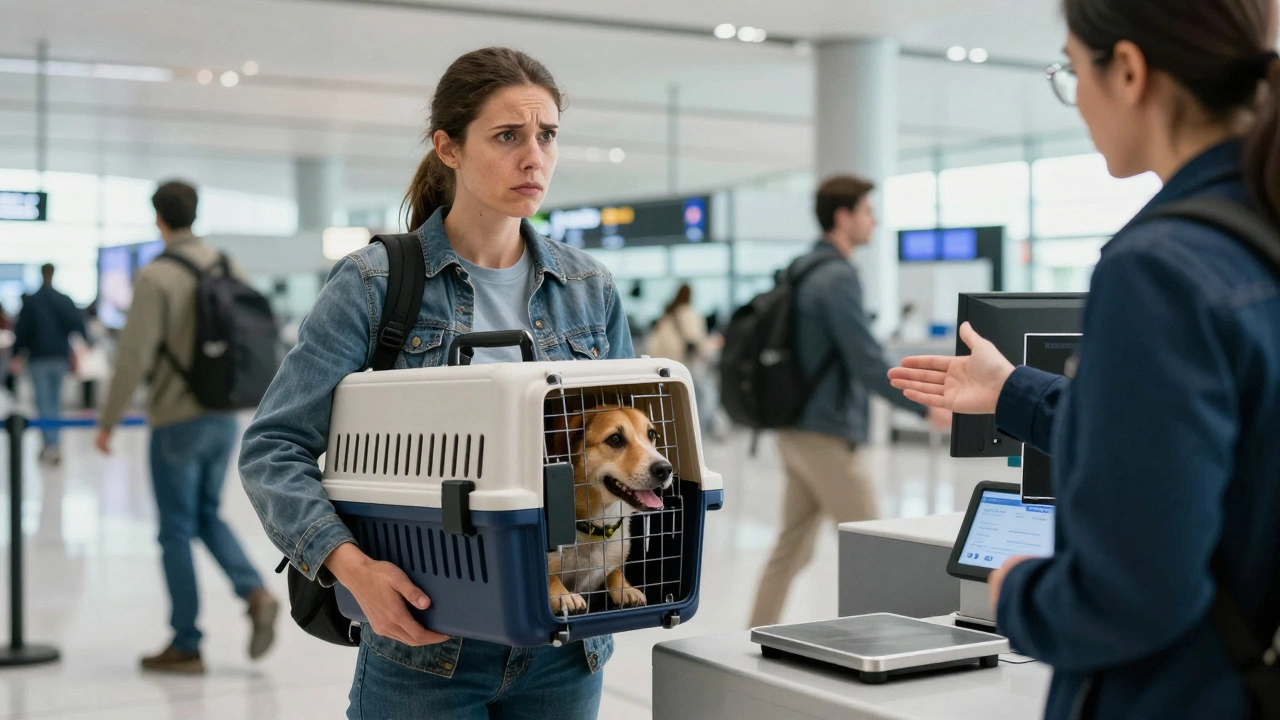 Can a 50 lb Dog Fly in Cabin? Airline Rules, Weight Limits & Alternatives