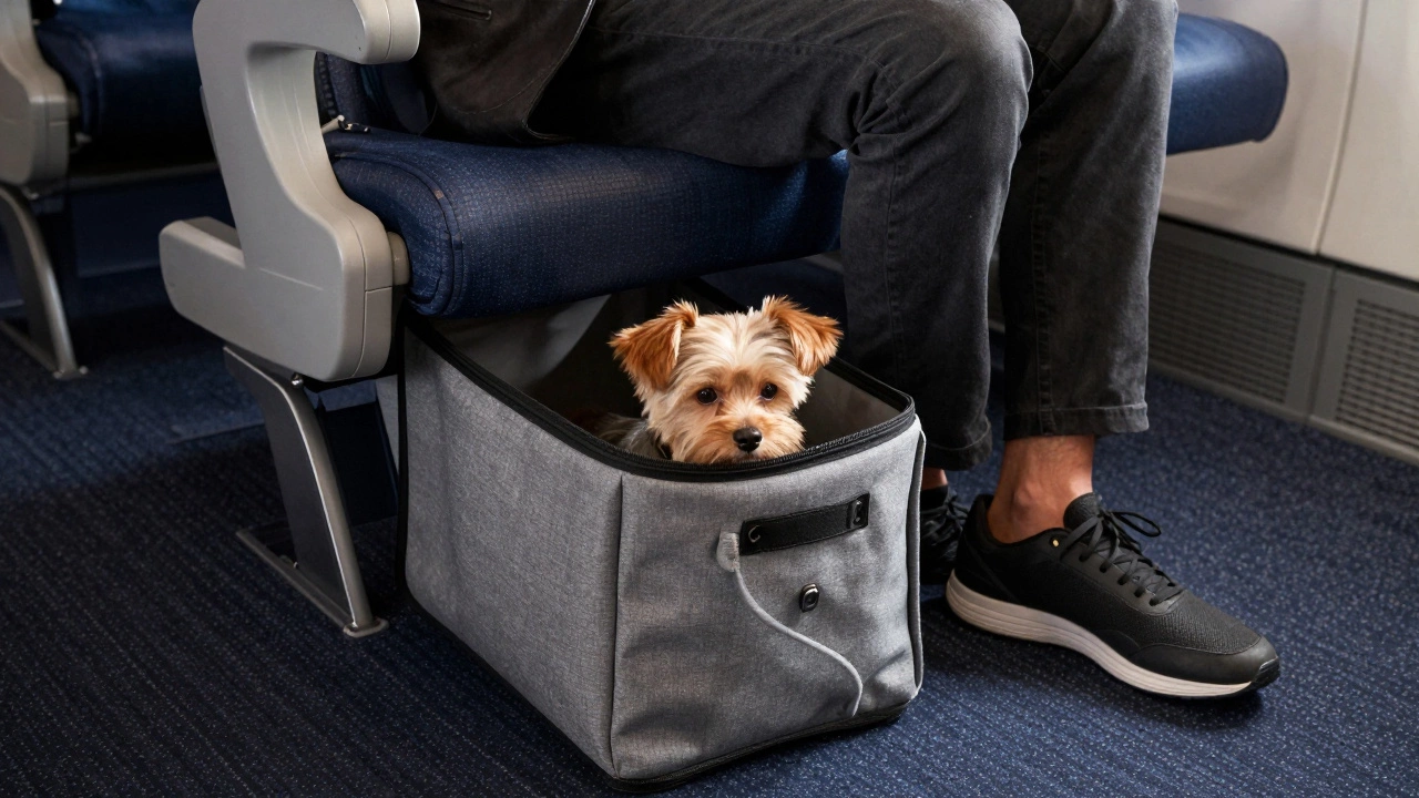 Can My Dog Sit on an Airplane Seat? Rules, Fees & Carrier Tips