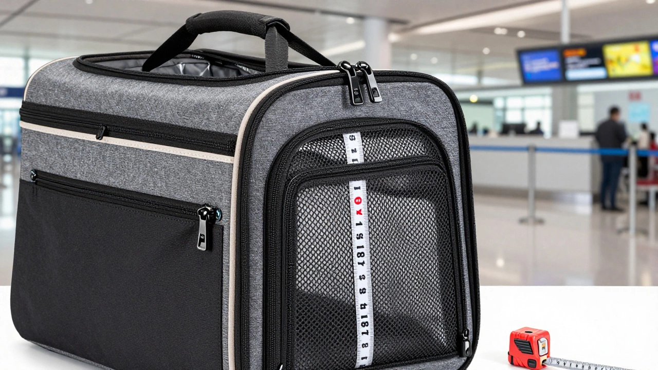 Soft-sided pet carrier with ventilation and locks