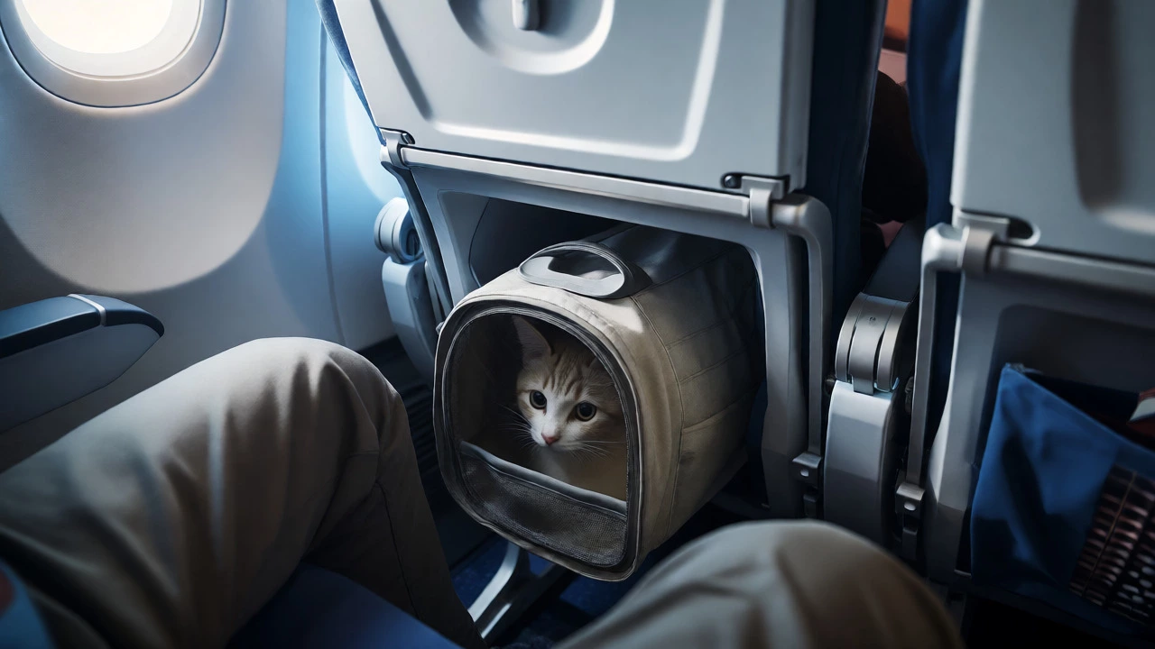 Can I Put My Pet Carrier on My Lap During a Flight? Airline Rules Explained